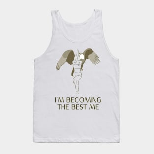 I'm becoming the best me Yoga Tank Top